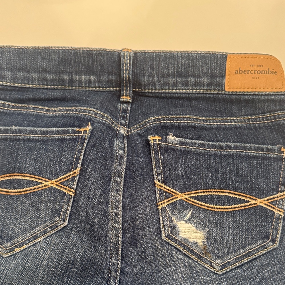 Abercrombie & Fitch Kids  Distressed Denim Jeans